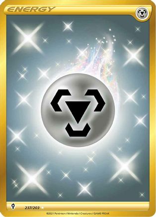 Metal Energy (Secret) 237/203 - SWSH07 Evolving Skies Holofoil