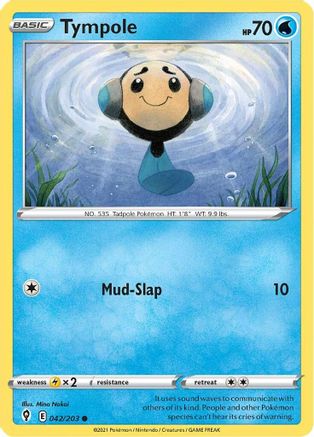 Tympole 042/203 - SWSH07 Evolving Skies