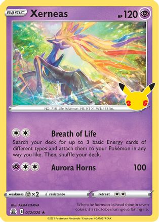 Xerneas 012/025 - Celebrations Holofoil