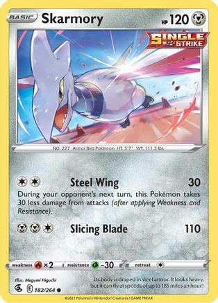 Skarmory 182/264 - SWSH08 Fusion Strike