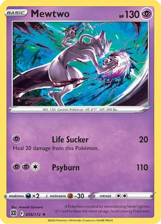 Mewtwo 056/172 - SWSH09 Brilliant Stars