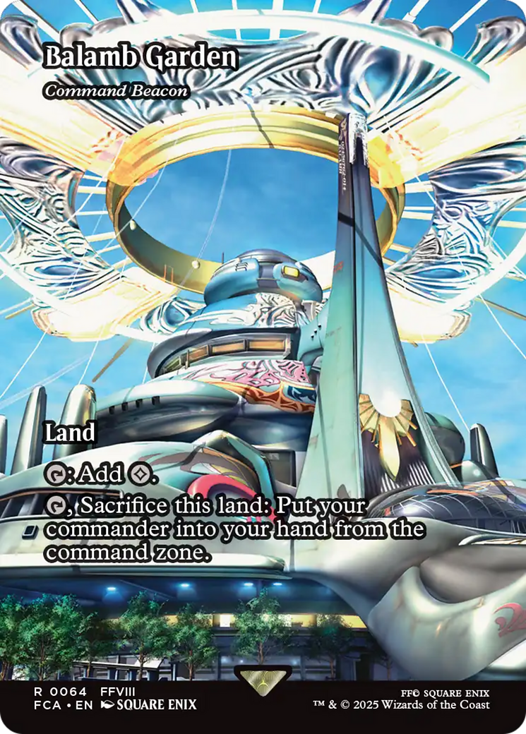 Command Beacon (FCA-064) - FINAL FANTASY: Through the Ages / Balamb Garden (Borderless)