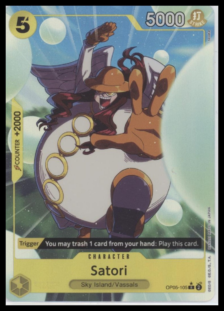 Satori (Alternate Art) Premium Booster -The Best- #OP05-105