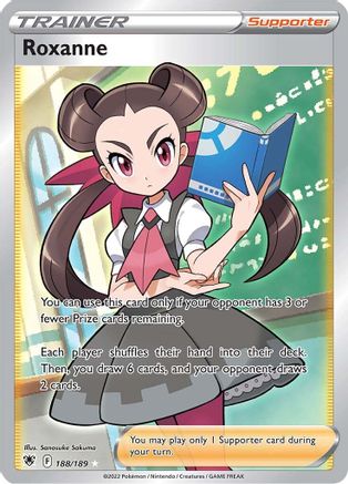Roxanne (Full Art) 188/189 - SWSH10 Astral Radiance Holofoil