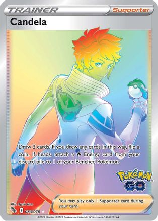 Candela (Secret) 083/078 - Pokemon GO Holofoil