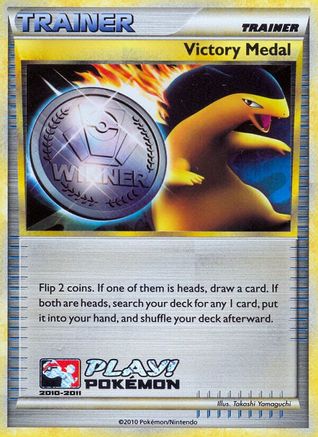 Victory Medal - League & Championship Cards - Holofoil
