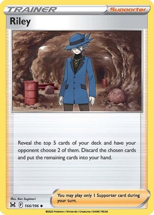 Riley 166/196 - SWSH11 Lost Origin