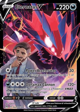 Eternatus V TG21/TG30 - SWSH11 Lost Origin Trainer Gallery Holofoil