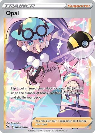 Opal TG28/TG30 - SWSH11 Lost Origin Trainer Gallery Holofoil