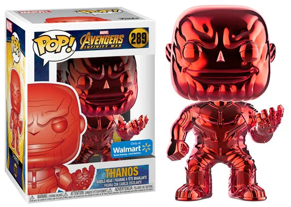 Thanos (Red Chrome, Infinity War) 289 - Walmart Exclusive