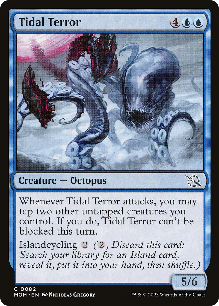 Tidal Terror (MOM-082) - March of the Machine Foil