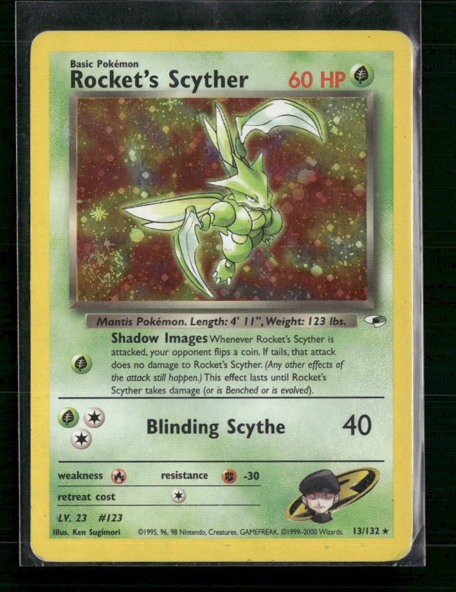 Rocket's Scyther Gym Heroes #013/132