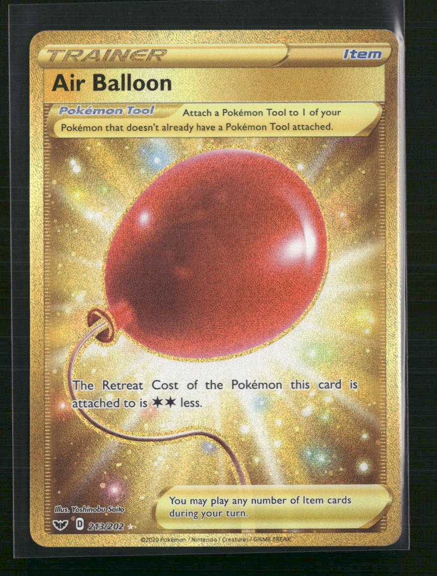 Air Balloon (Secret) SWSH01: Sword & Shield Base Set #213/202