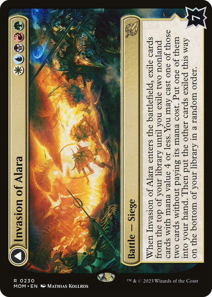 Invasion of Alara // Awaken the Maelstrom (MOM-230) - March of the Machine