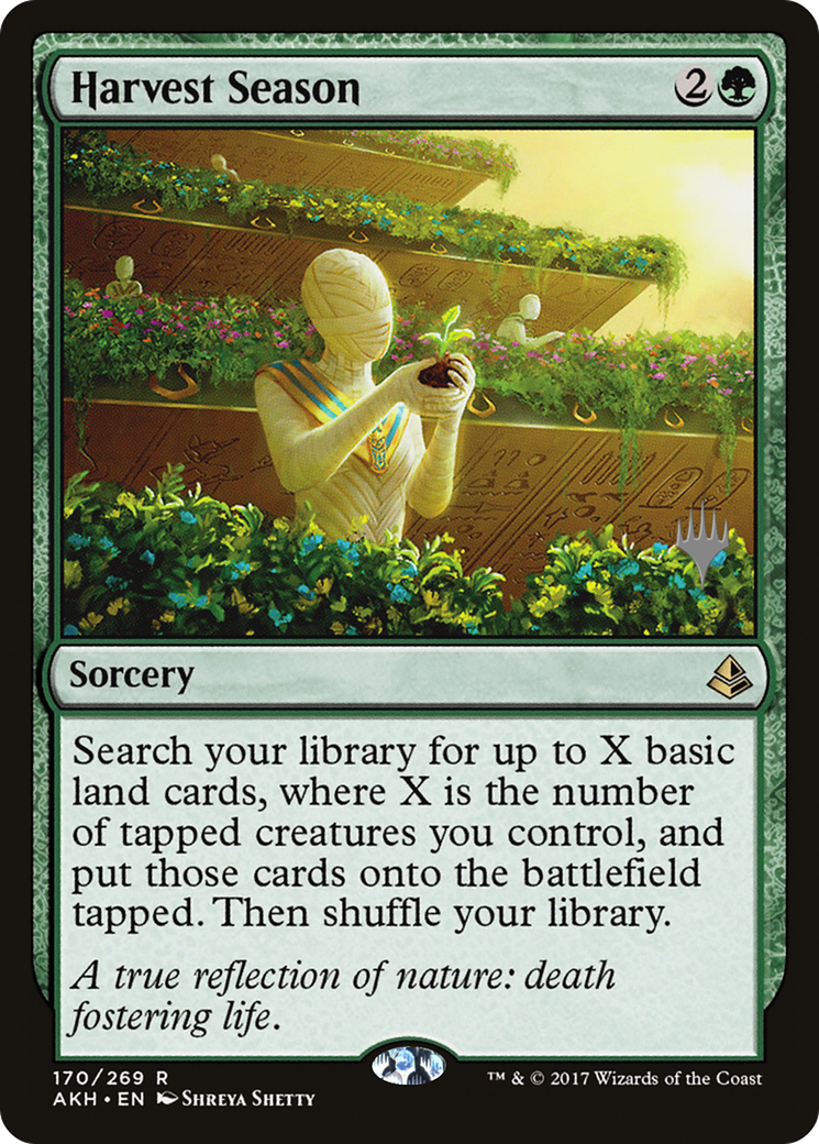 Harvest Season (PPM21-170P) - Amonkhet Promos Foil
