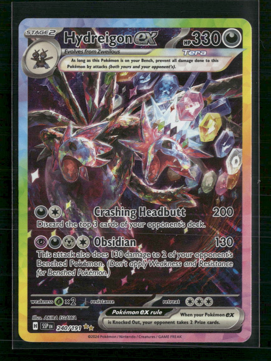 Hydreigon ex SV08: Surging Sparks #240/191