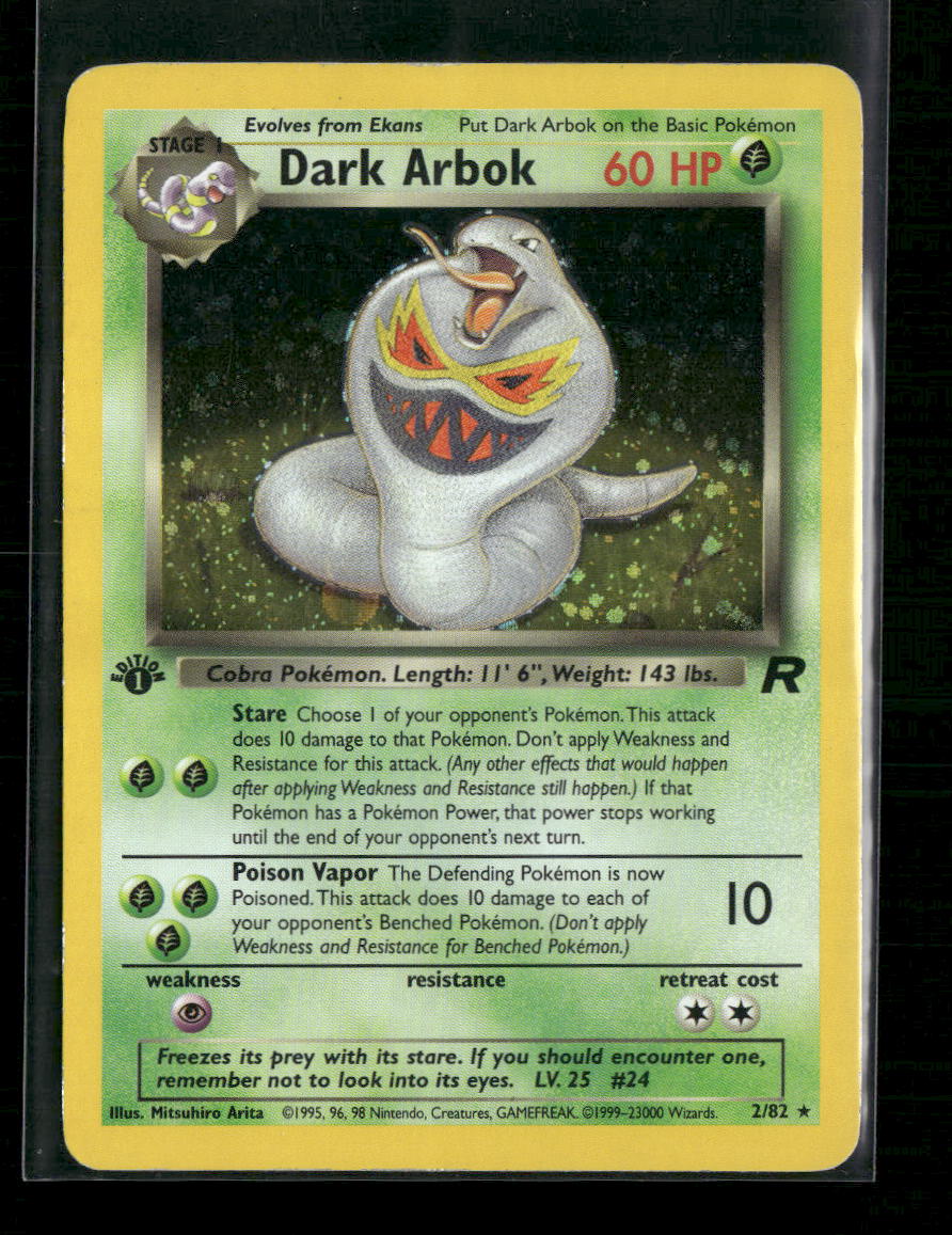 Dark Arbok (2) Team Rocket #02/82