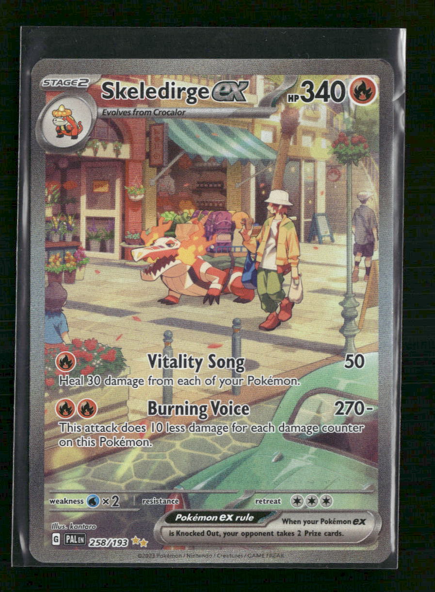 Skeledirge ex SV02: Paldea Evolved #258/193