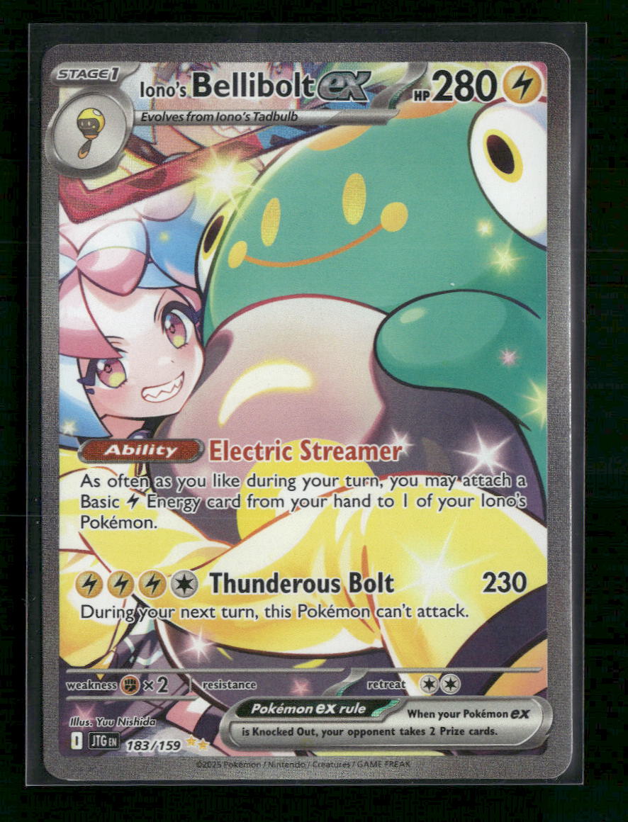 Iono's Bellibolt ex SV09: Journey Together #183/159