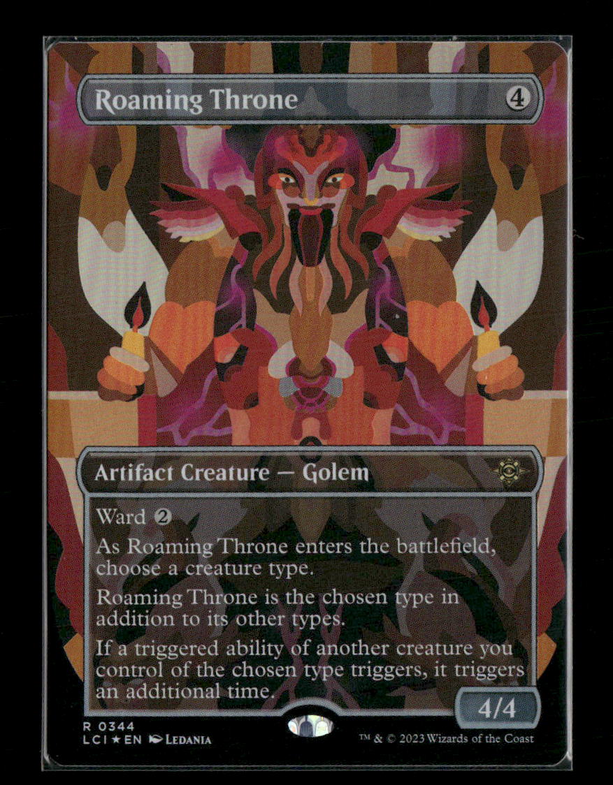 Roaming Throne (Borderless) The Lost Caverns of Ixalan #344