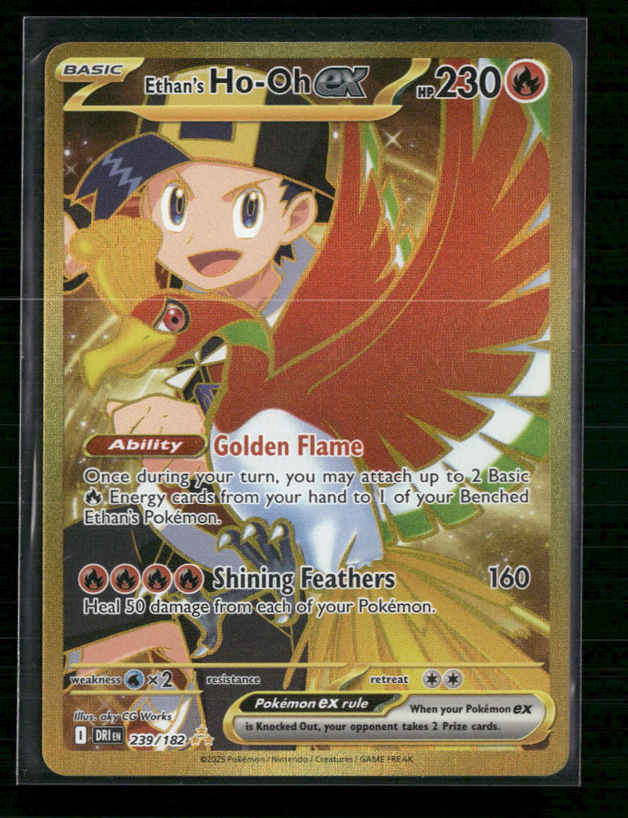 Ethan's Ho-Oh ex SV10: Destined Rivals #239/182