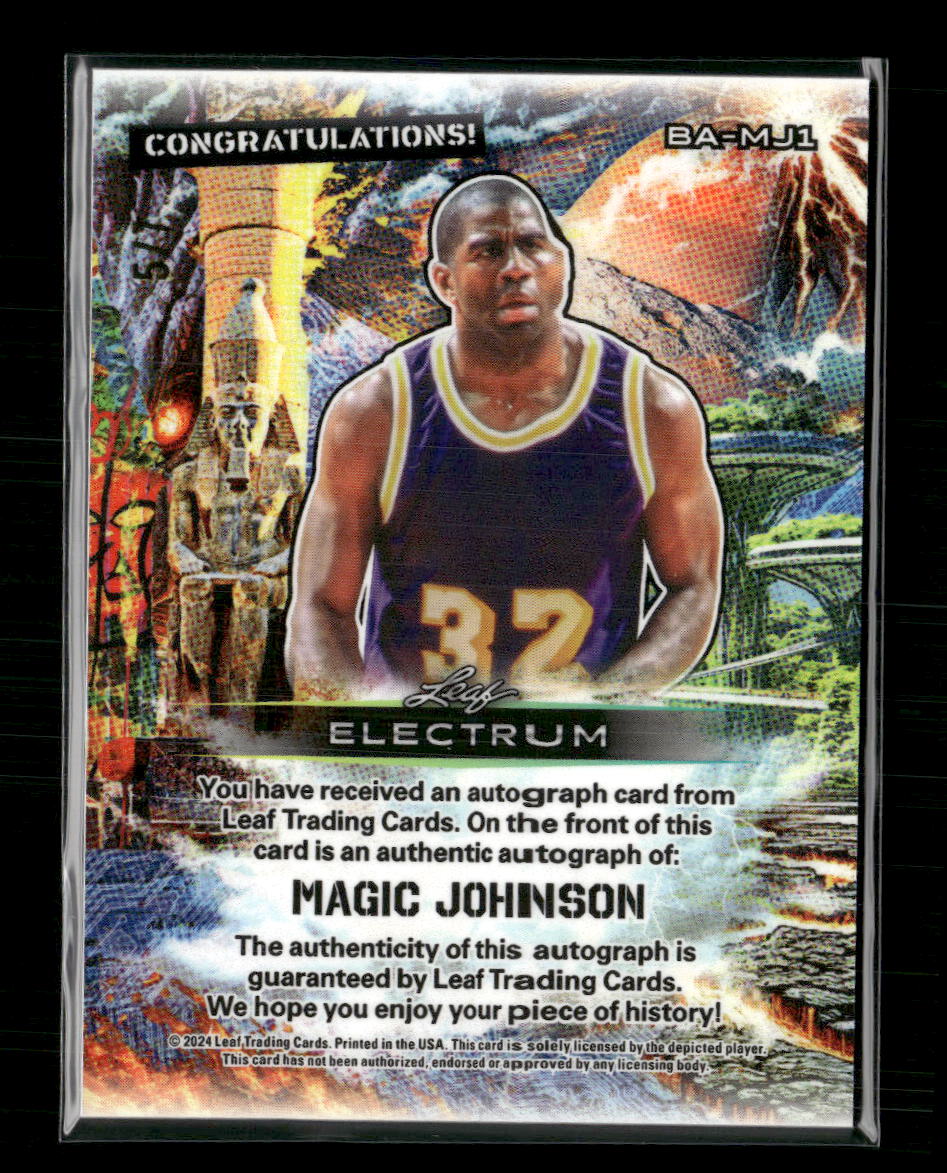 Magic Johnson 2024 Metal Sports - #BA-MJ1 #/7