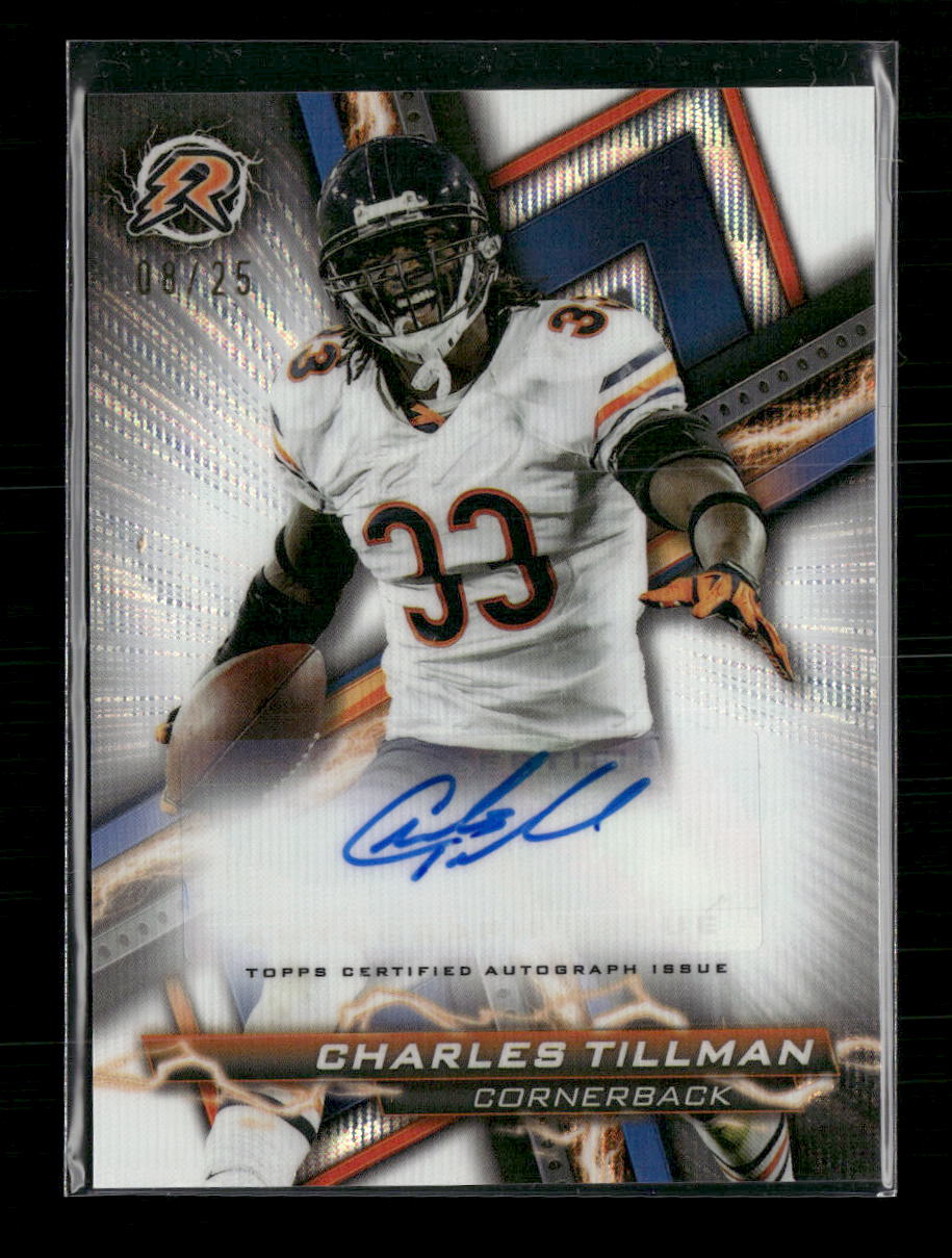 Charles Tillman 2023 Topps Composite #RA-CT Resurgence Signatures #/25