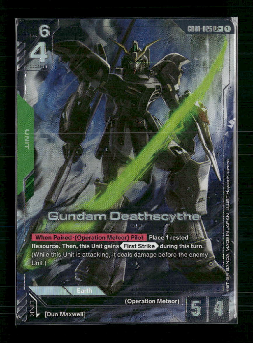 Gundam Deathscythe (GD01-025) (LR+) - Newtype Rising (GD01)