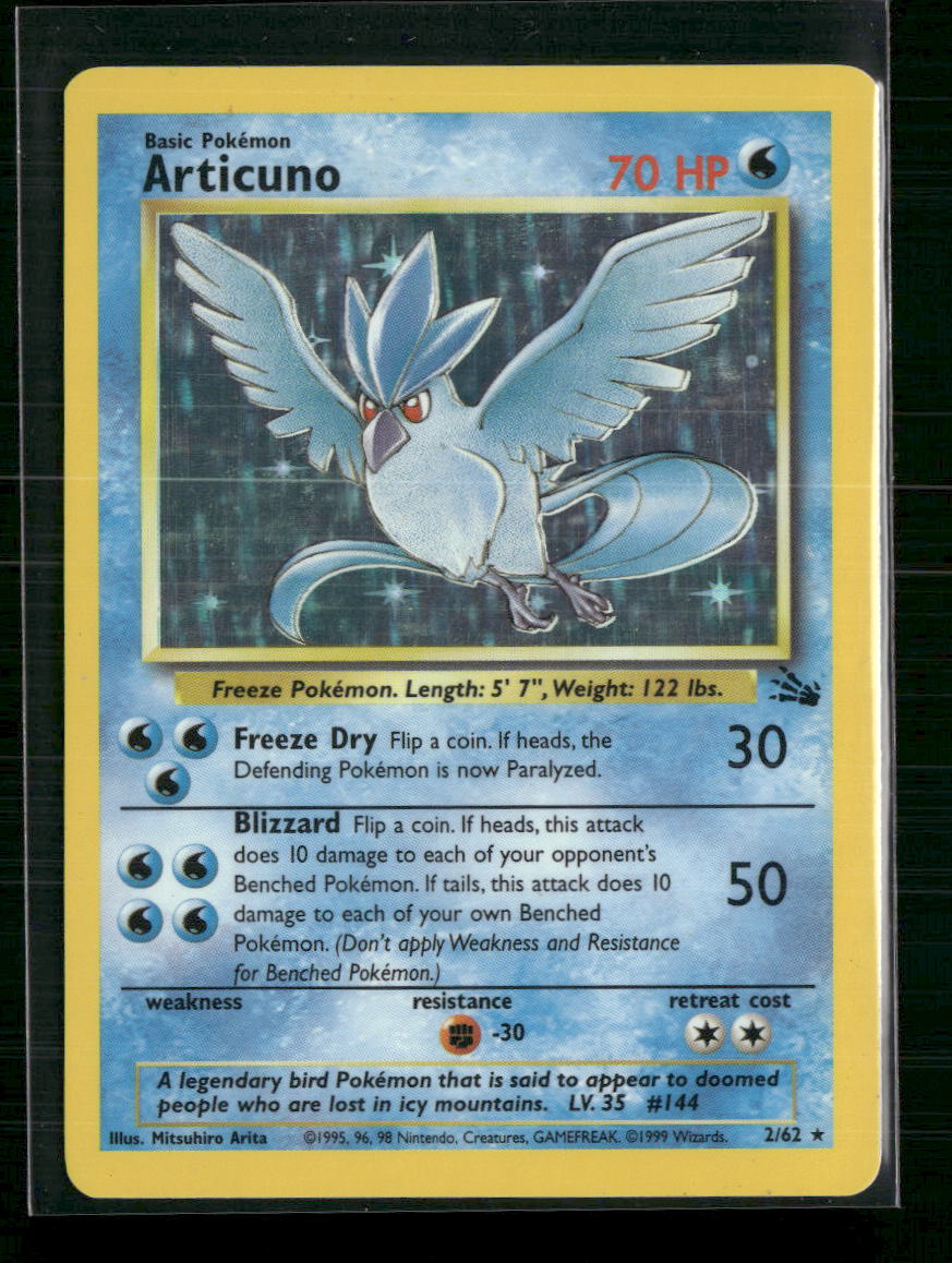 Articuno (2) Fossil #02/62