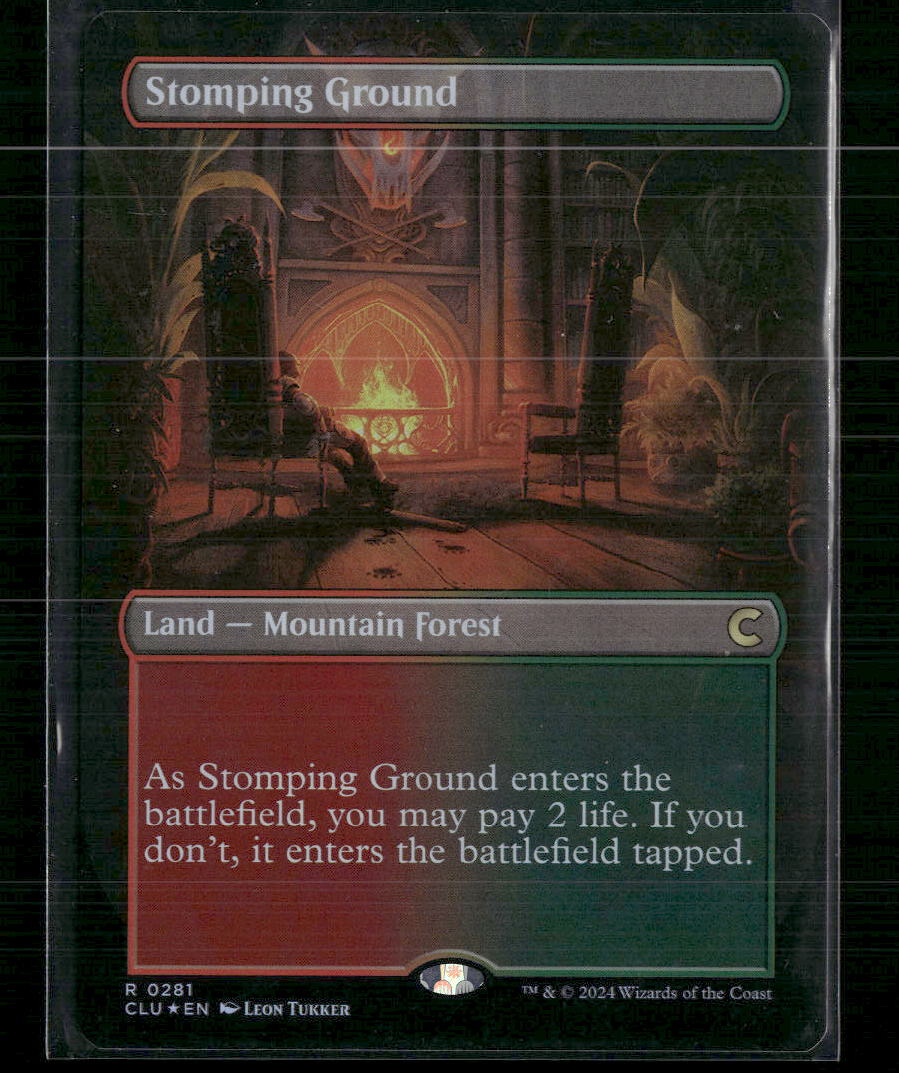 Stomping Ground (Borderless) Ravnica: Clue Edition #281