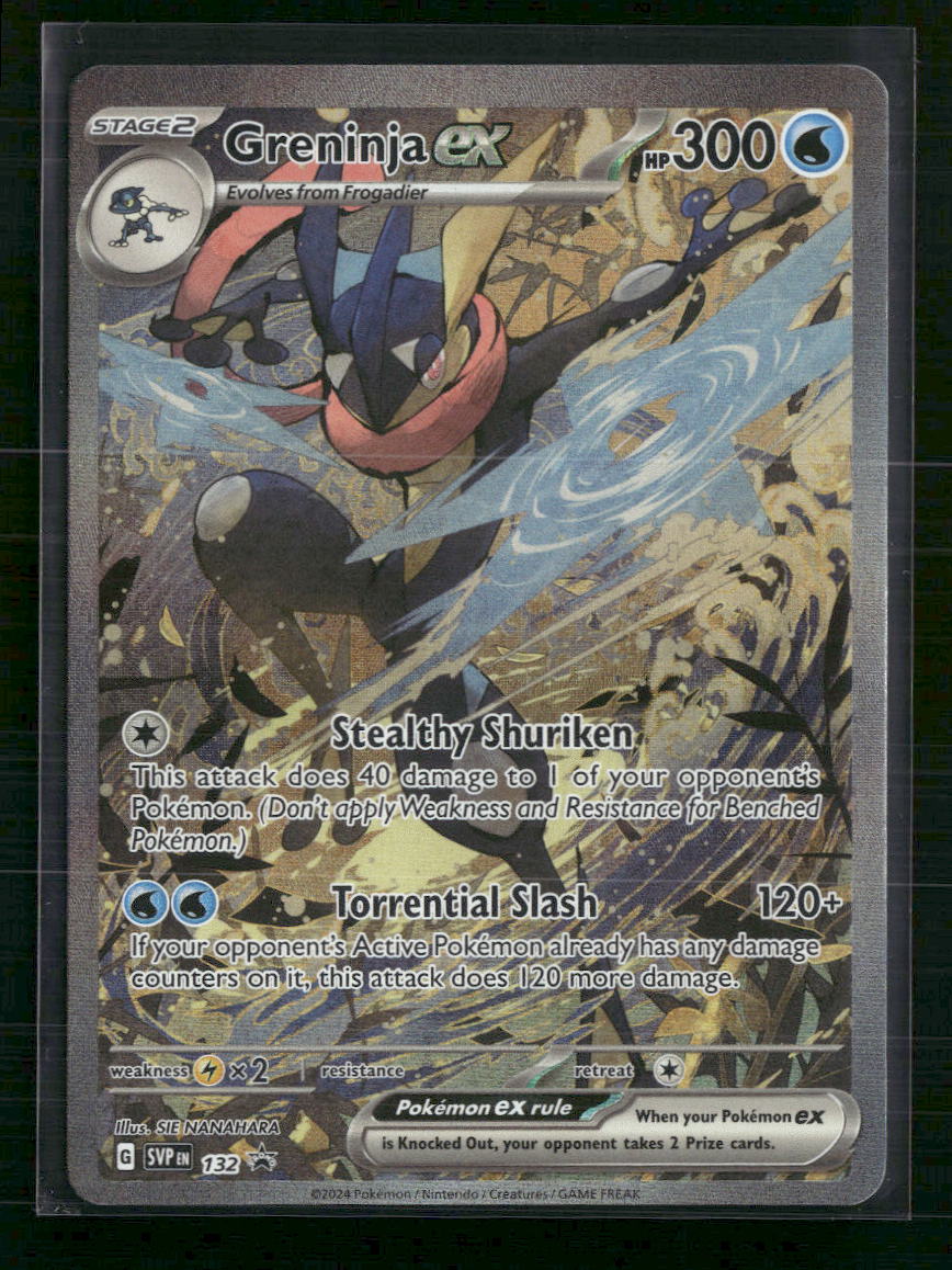 Greninja ex SV: Scarlet & Violet Promo Cards #132