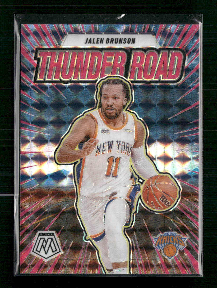Jalen Brunson 2024-25 Panini Mosaic #11 Thunder Road Mosaic