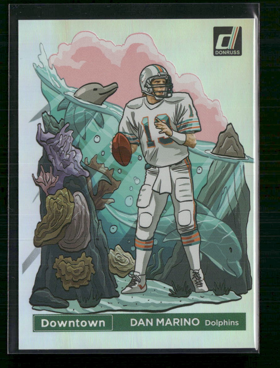 Dan Marino 2023 Donruss #D-8 Downtown!