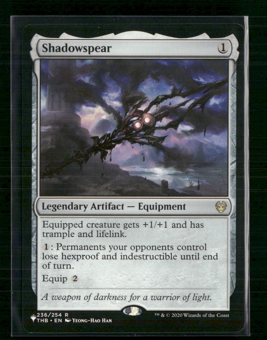 Shadowspear The List Reprints #236