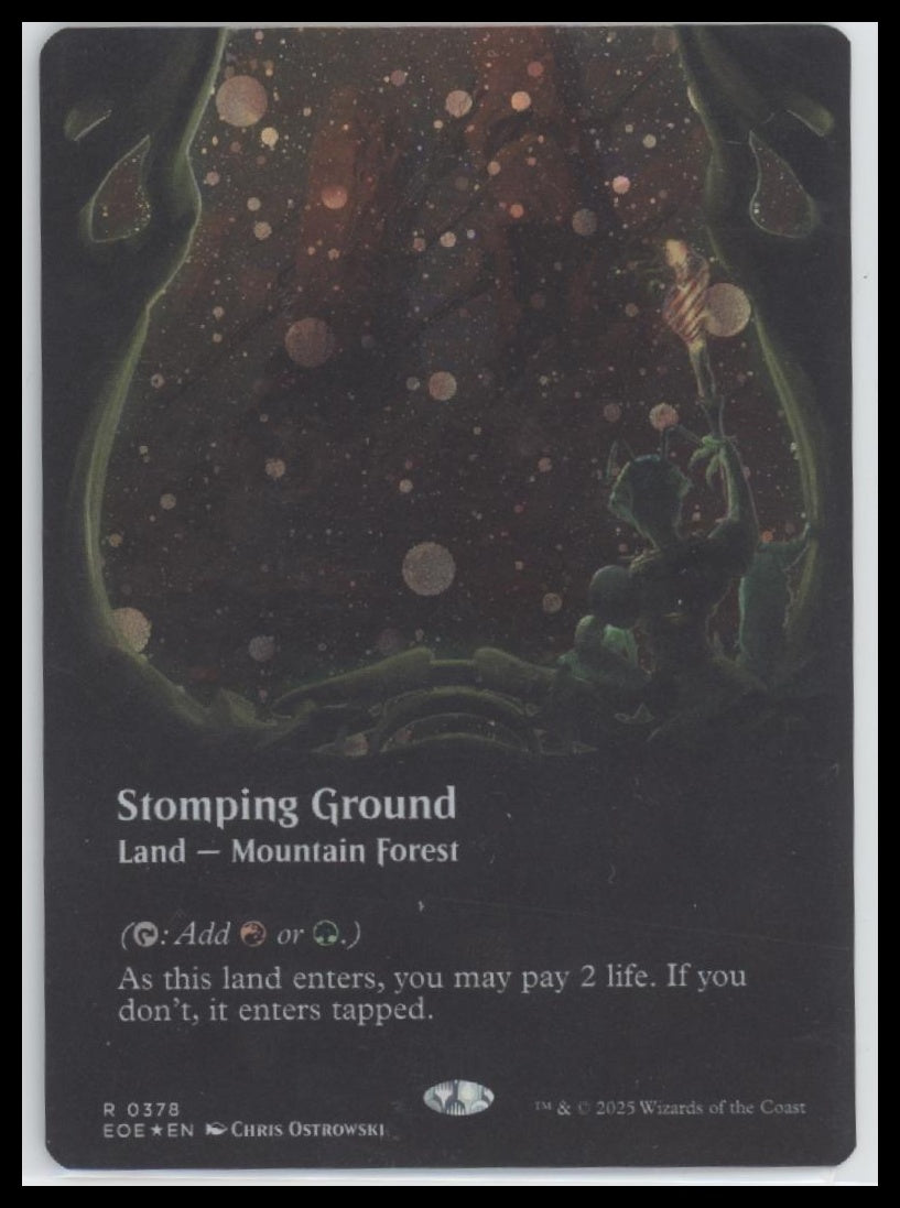 Stomping Ground (Borderless) (Galaxy Foil) Edge of Eternities #378