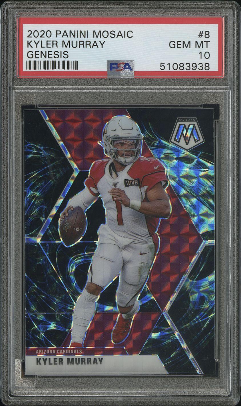 Kyler Murray 2020 Panini Mosaic #8 Genesis PSA 10
