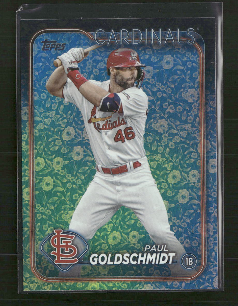 Paul Goldschmidt 2024 Topps #46 Easter Flowers #/50