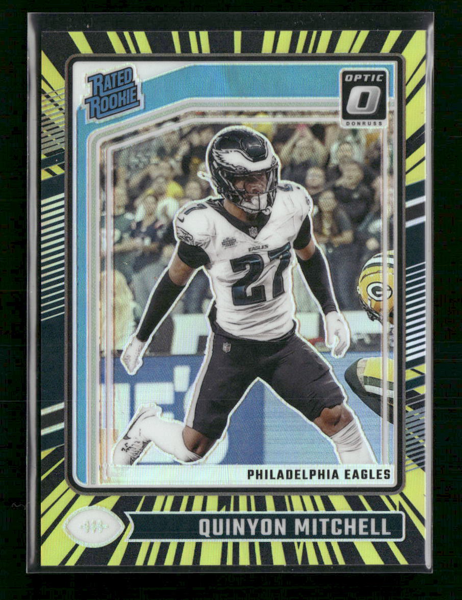 2024 Donruss Optic Electricity Quinyon Mitchell #/75 #282