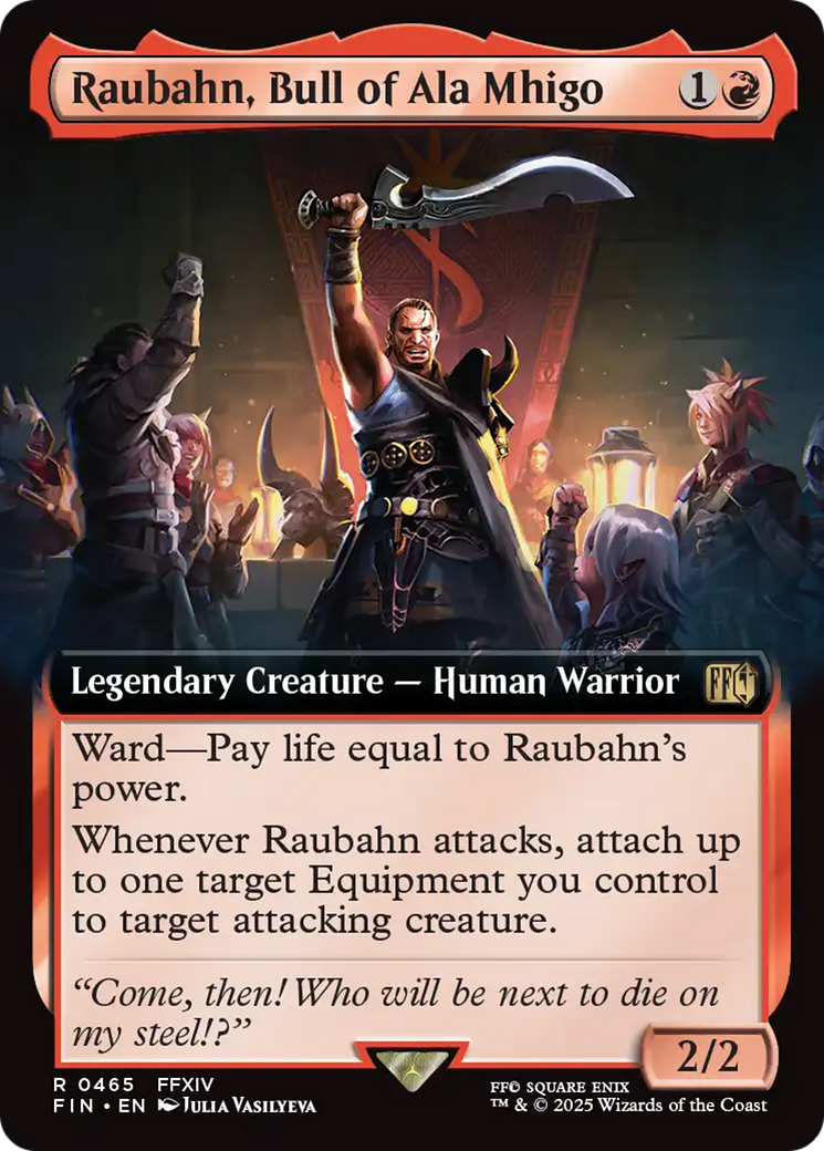 Raubahn, Bull of Ala Mhigo (FIN-465) - FINAL FANTASY: (Extended Art)