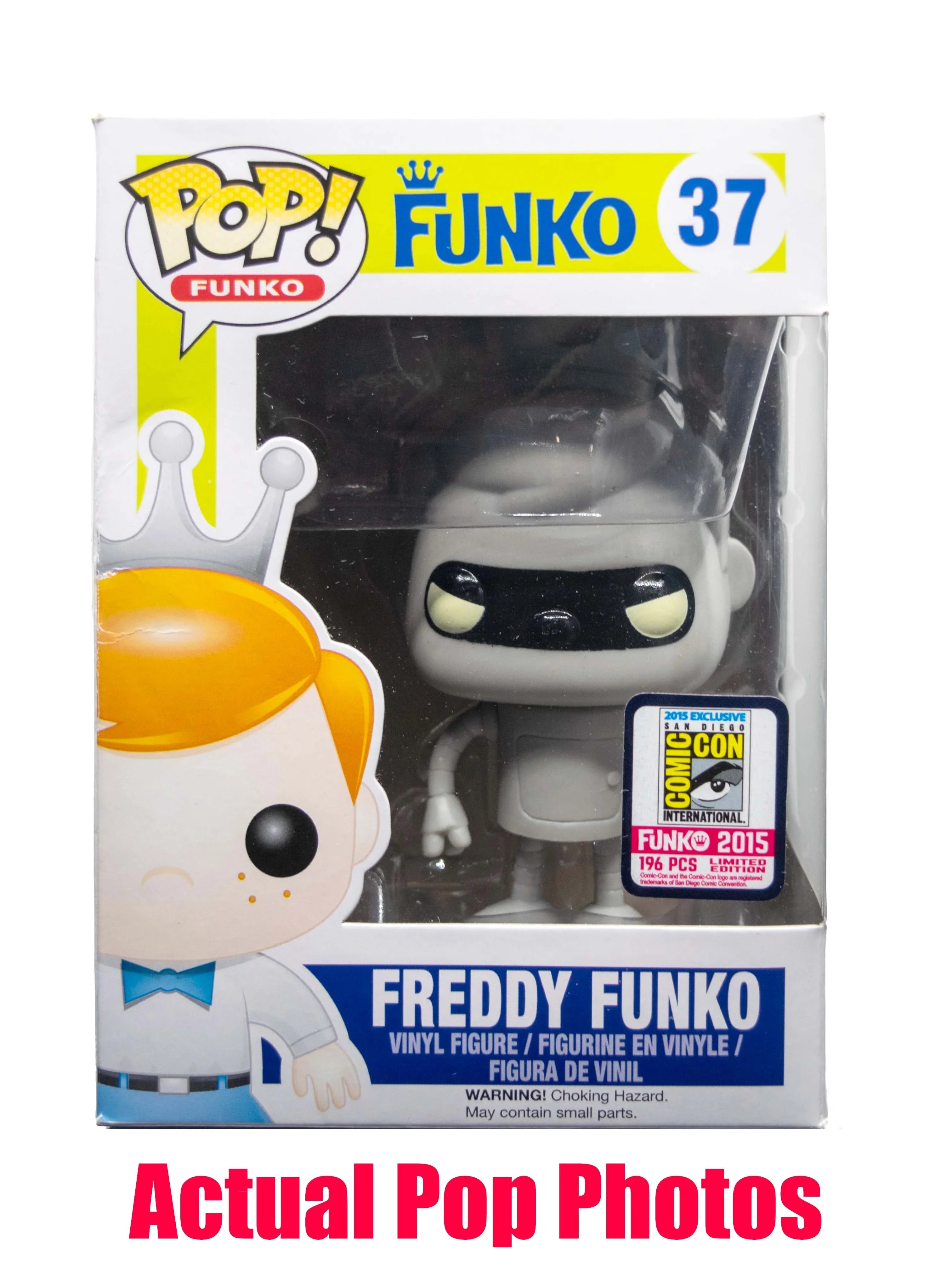 Freddy Funko Bender 37 - 2015 SDCC Exclusive/196 Made