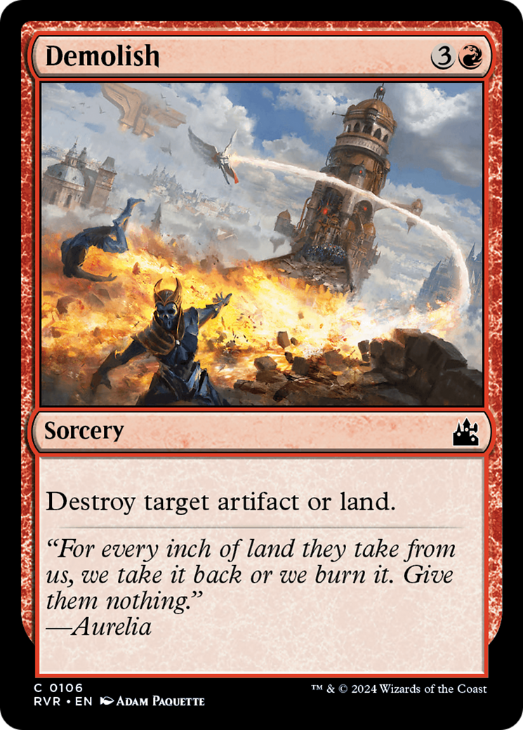 Demolish (RVR-106) - Ravnica Remastered