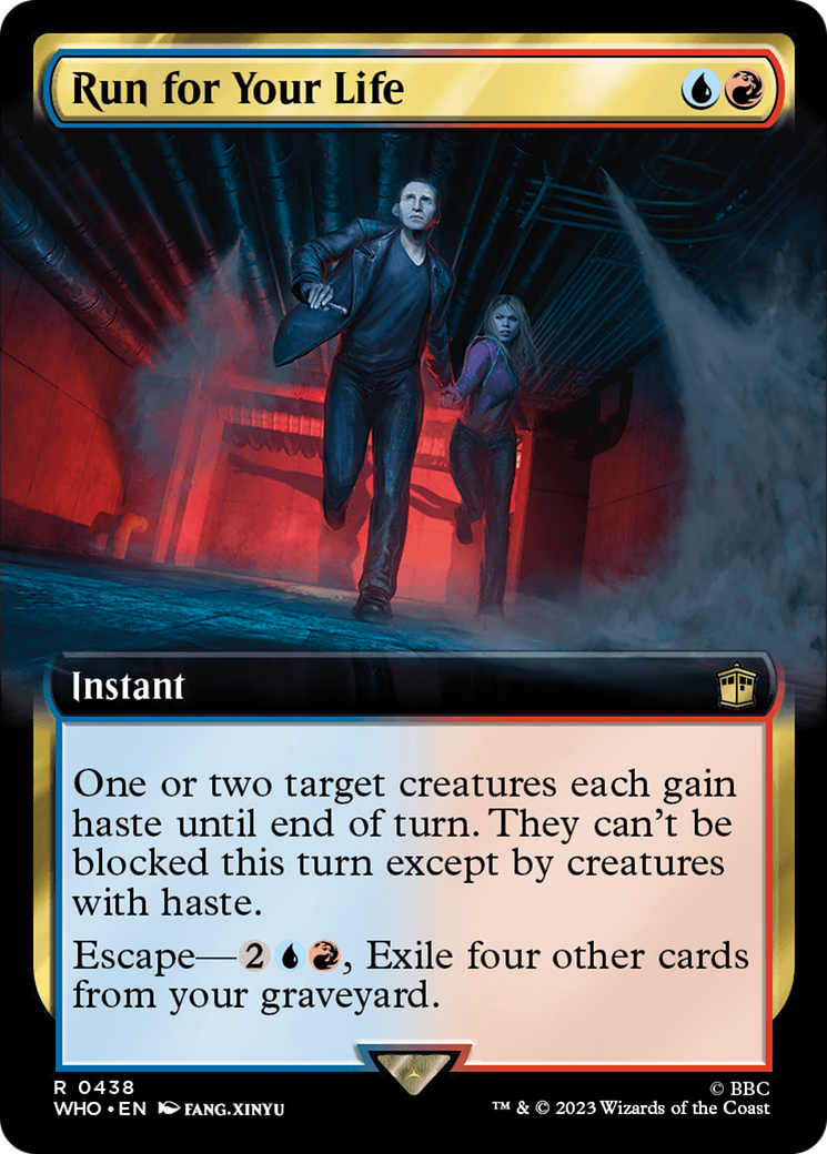 Run for Your Life (WHO-438) - Doctor Who: (Extended Art) Foil