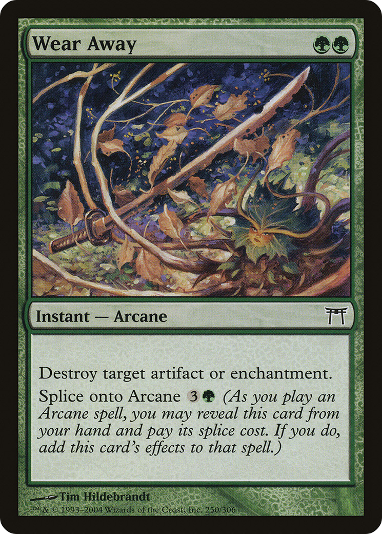 Wear Away (CHK-250) - Champions of Kamigawa Foil
