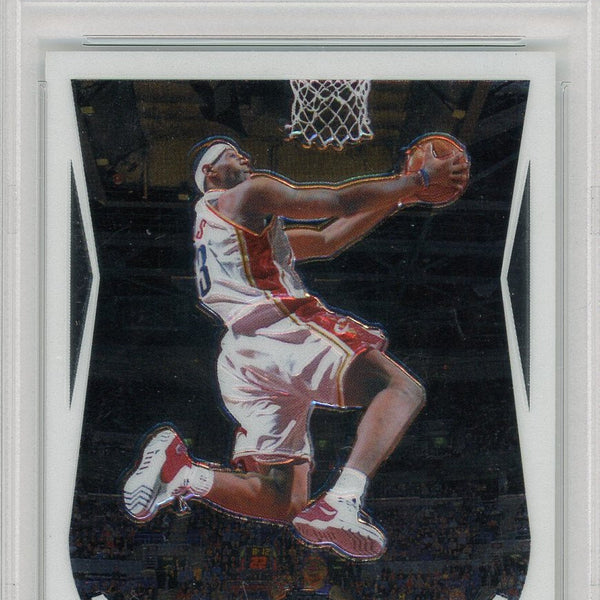 2004 Topps Chrome Lebron James 9 PSA #23