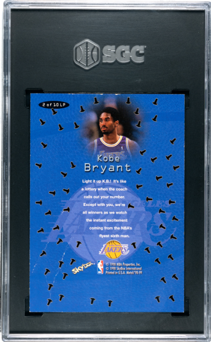 1998-99 Skybox Metal Universe Linchpins Kobe Bryant A SGC #2LP