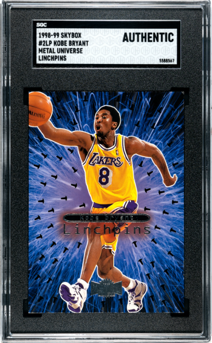 1998-99 Skybox Metal Universe Linchpins Kobe Bryant A SGC #2LP