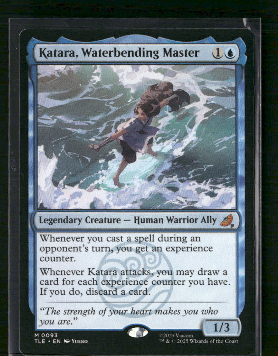 avatar the last airbender katara, waterbending master #