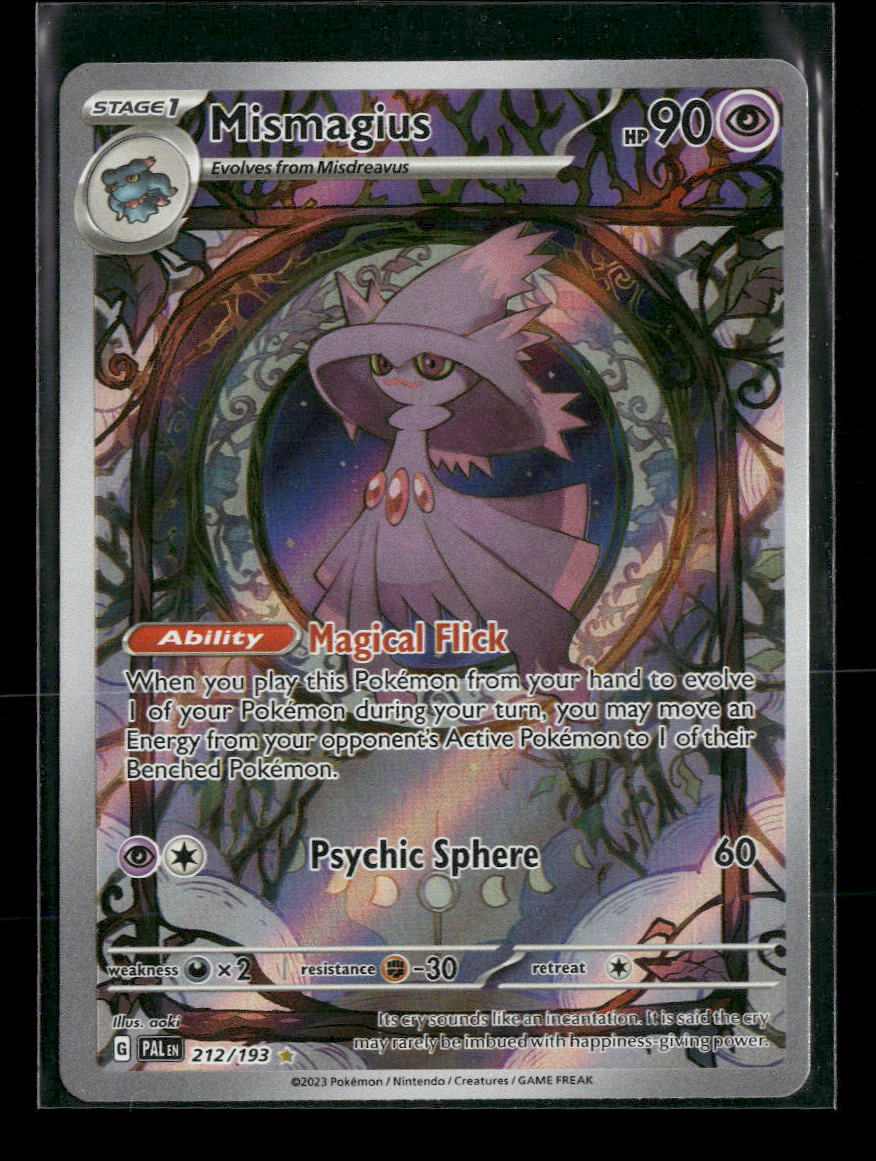 SV02: Paldea Evolved Mismagius Holo #212/193