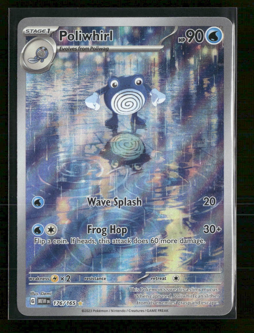 SV: Scarlet & Violet 151 Poliwhirl Holo #176/165