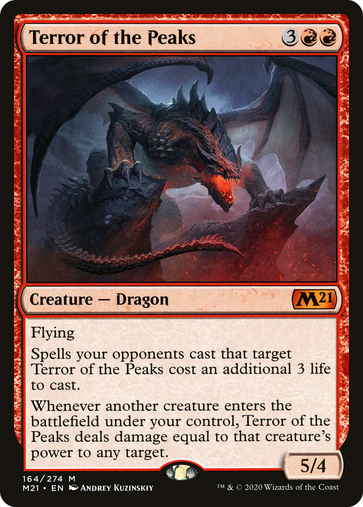 Terror of the Peaks (M21-164) - Core Set 2021